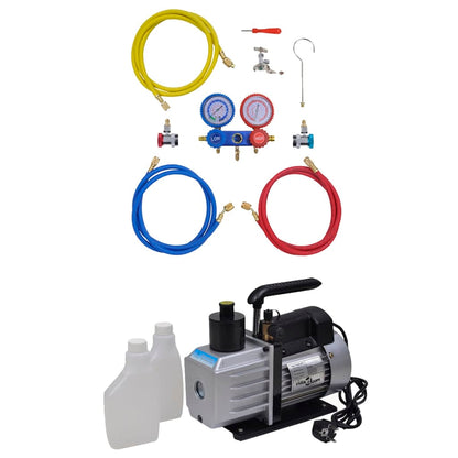 Kit Pompa Di Aspirazione Con Manometro