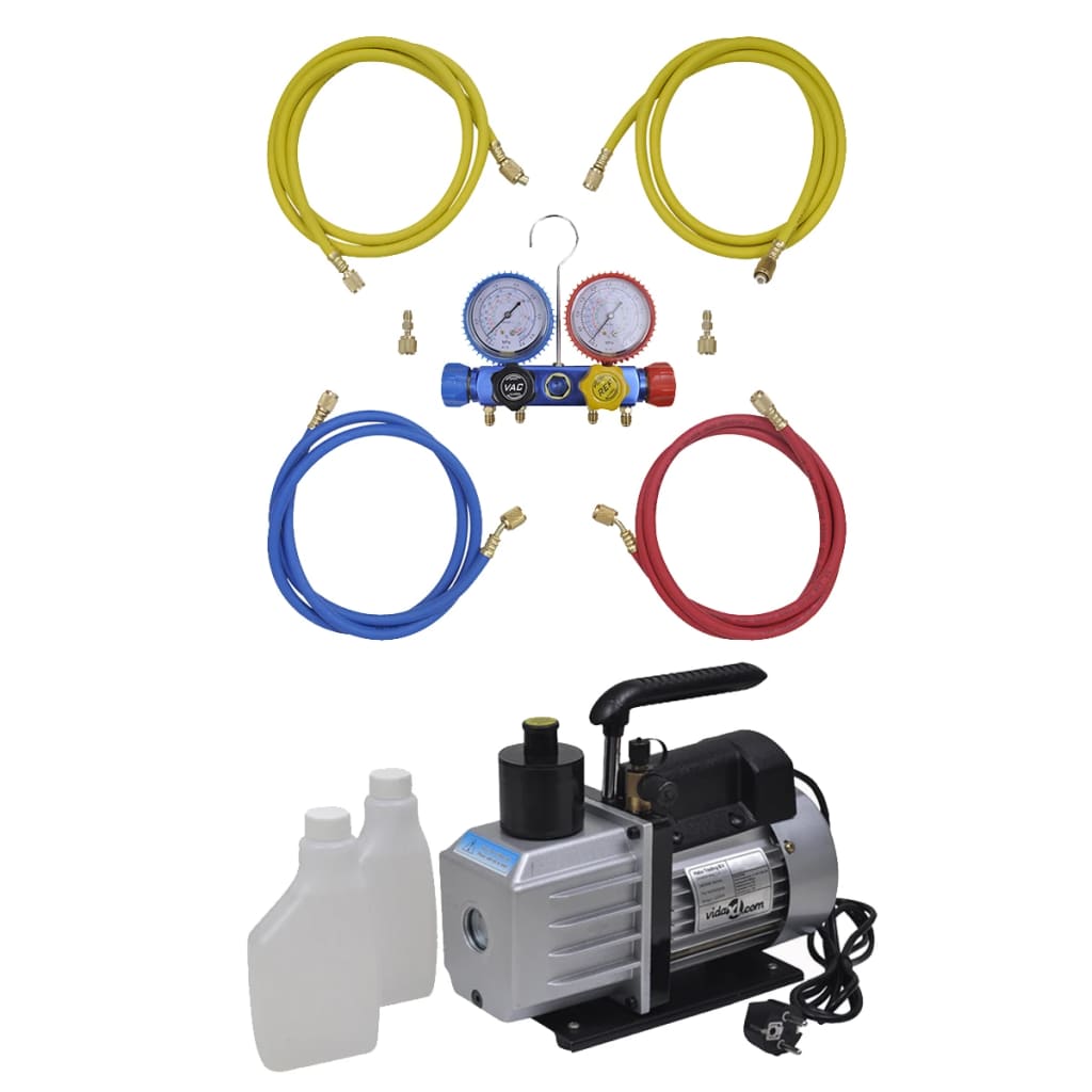 Kit Pompa Di Aspirazione Con Manometro