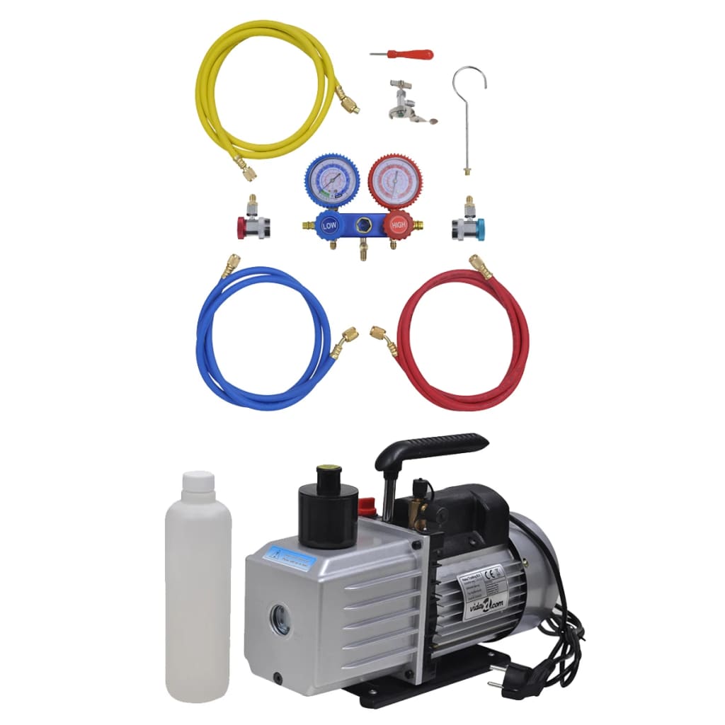Kit Pompa Di Aspirazione Con Manometro
