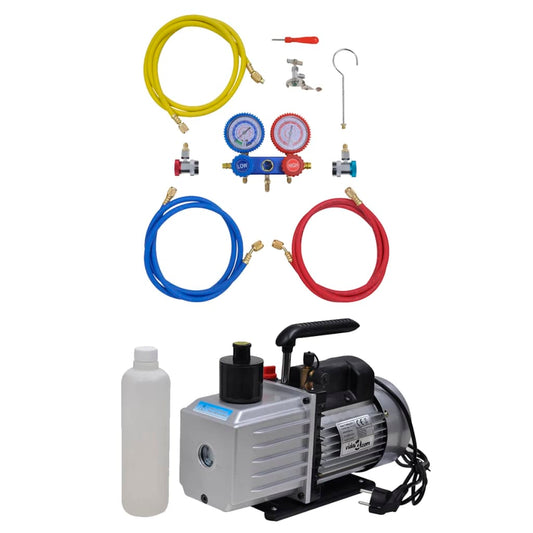 Kit Pompa Di Aspirazione Con Manometro