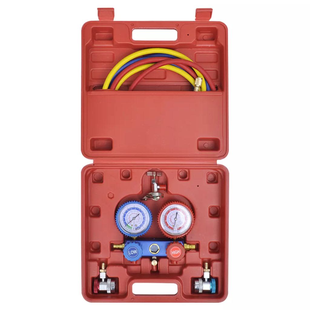 Kit Pompa Di Aspirazione Con Manometro