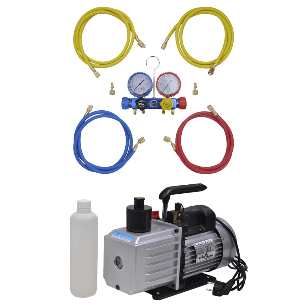 Kit Pompa Di Aspirazione Con Manometro