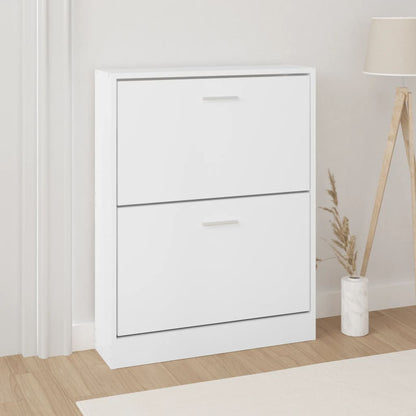 Scarpiera Nera 59X17X In Legno Multistrato