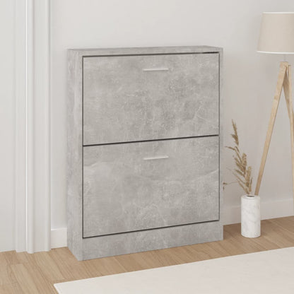 Scarpiera Nera 59X17X In Legno Multistrato