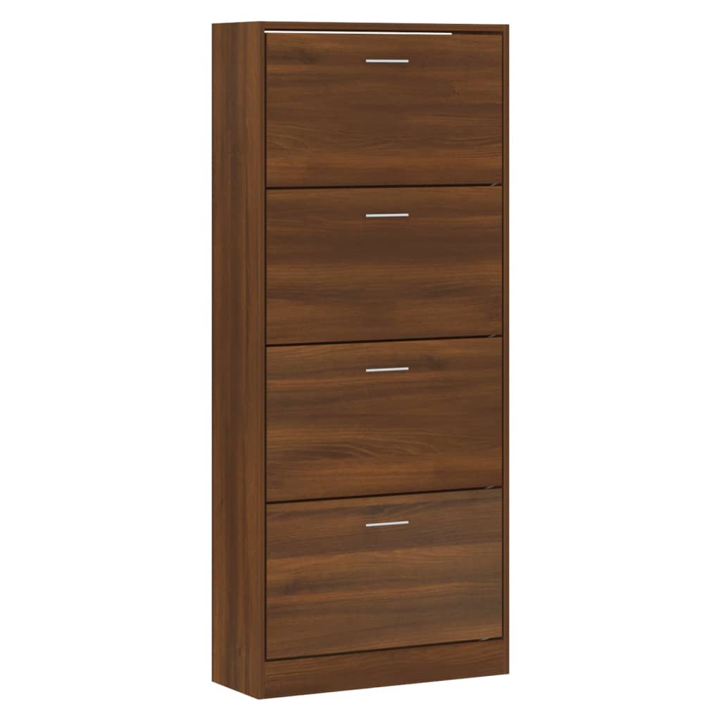 Scarpiera 63X24X In Legno Multistrato Rovere Marrone