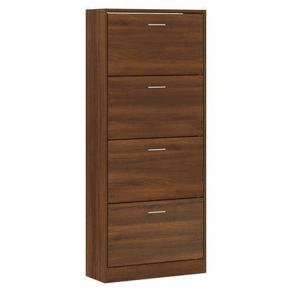 Scarpiera 63X24X In Legno Multistrato Rovere Marrone