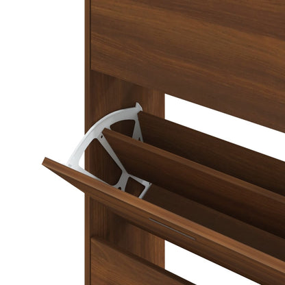 Scarpiera 63X24X In Legno Multistrato Rovere Marrone