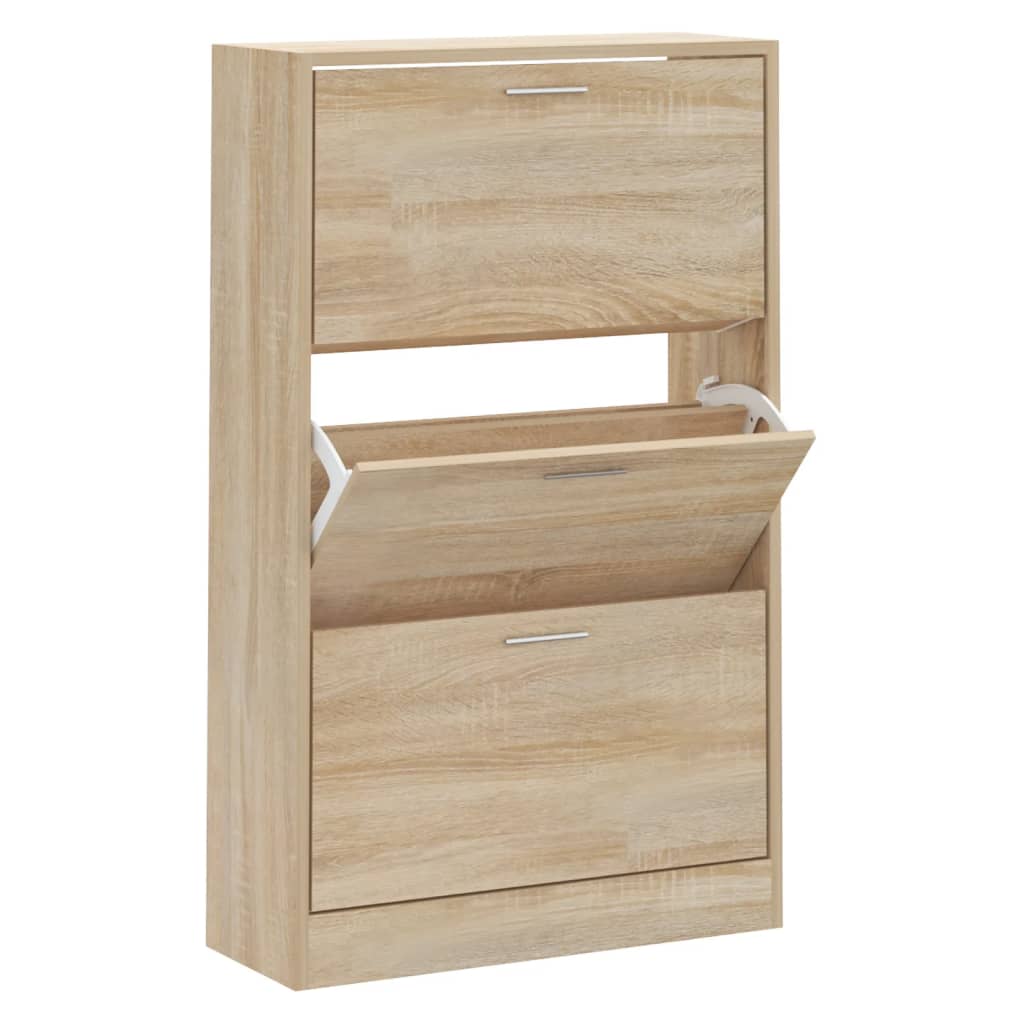 Scarpiera 63X24X In Legno Multistrato Rovere Sonoma