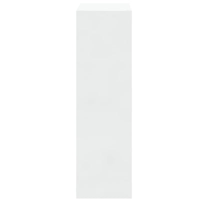 Scarpiera 63X24X In Legno Multistrato Bianco Lucido