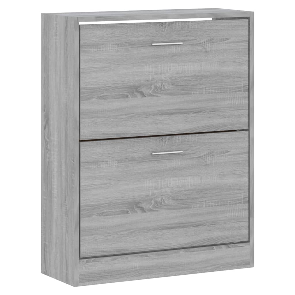 Scarpiera 63X24X In Legno Multistrato Grigio Sonoma