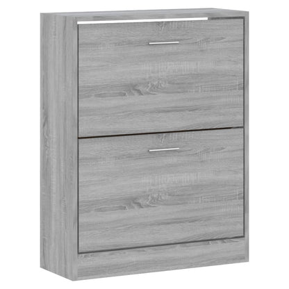 Scarpiera 63X24X In Legno Multistrato Grigio Sonoma