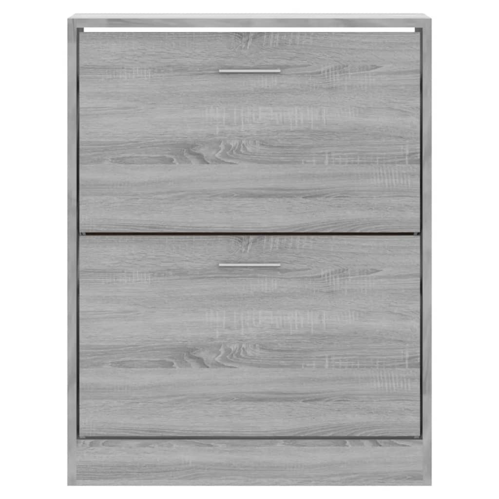 Scarpiera 63X24X In Legno Multistrato Grigio Sonoma