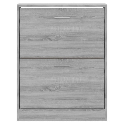 Scarpiera 63X24X In Legno Multistrato Grigio Sonoma