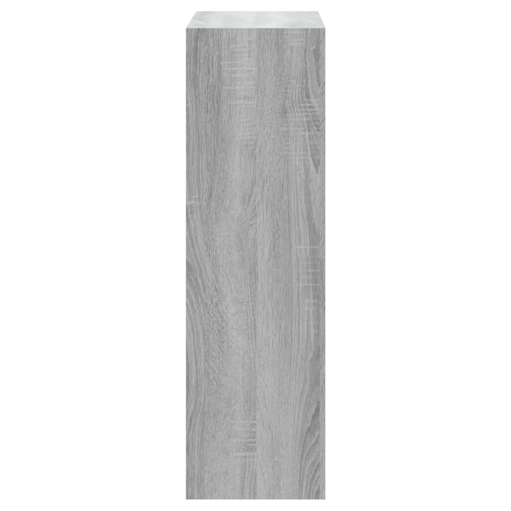Scarpiera 63X24X In Legno Multistrato Grigio Sonoma