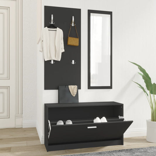 Set Scarpiere 3 In 1 In Legno Multistrato