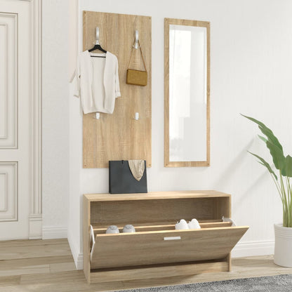 Set Scarpiere 3 In 1 In Legno Multistrato