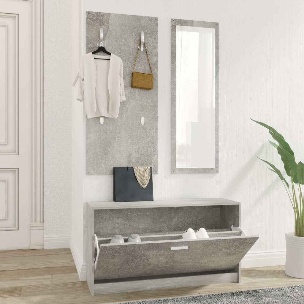 Set Scarpiere 3 In 1 In Legno Multistrato