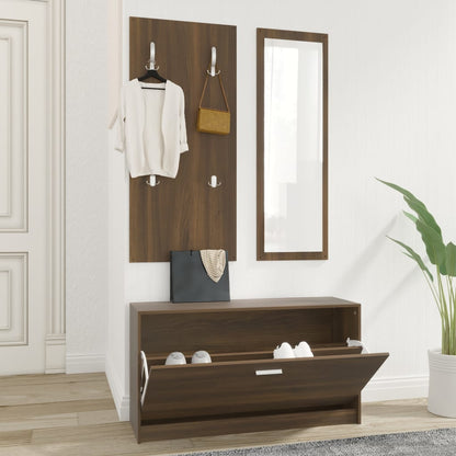 Set Scarpiere 3 In 1 In Legno Multistrato