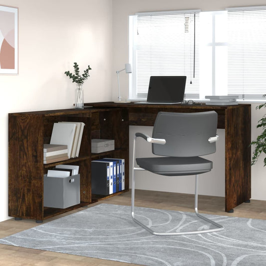 Scrivania Ad Angolo In Legno Multistrato