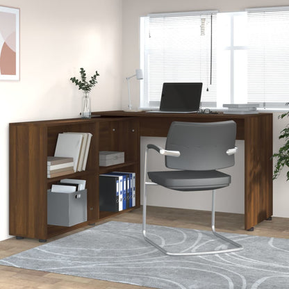 Scrivania Ad Angolo In Legno Multistrato