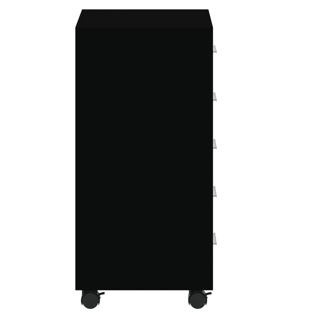 Cassettiera Con Ruote In Legno Multistrato