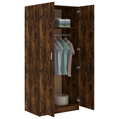 Armadio 80X52X180 Cm In Legno Multistrato