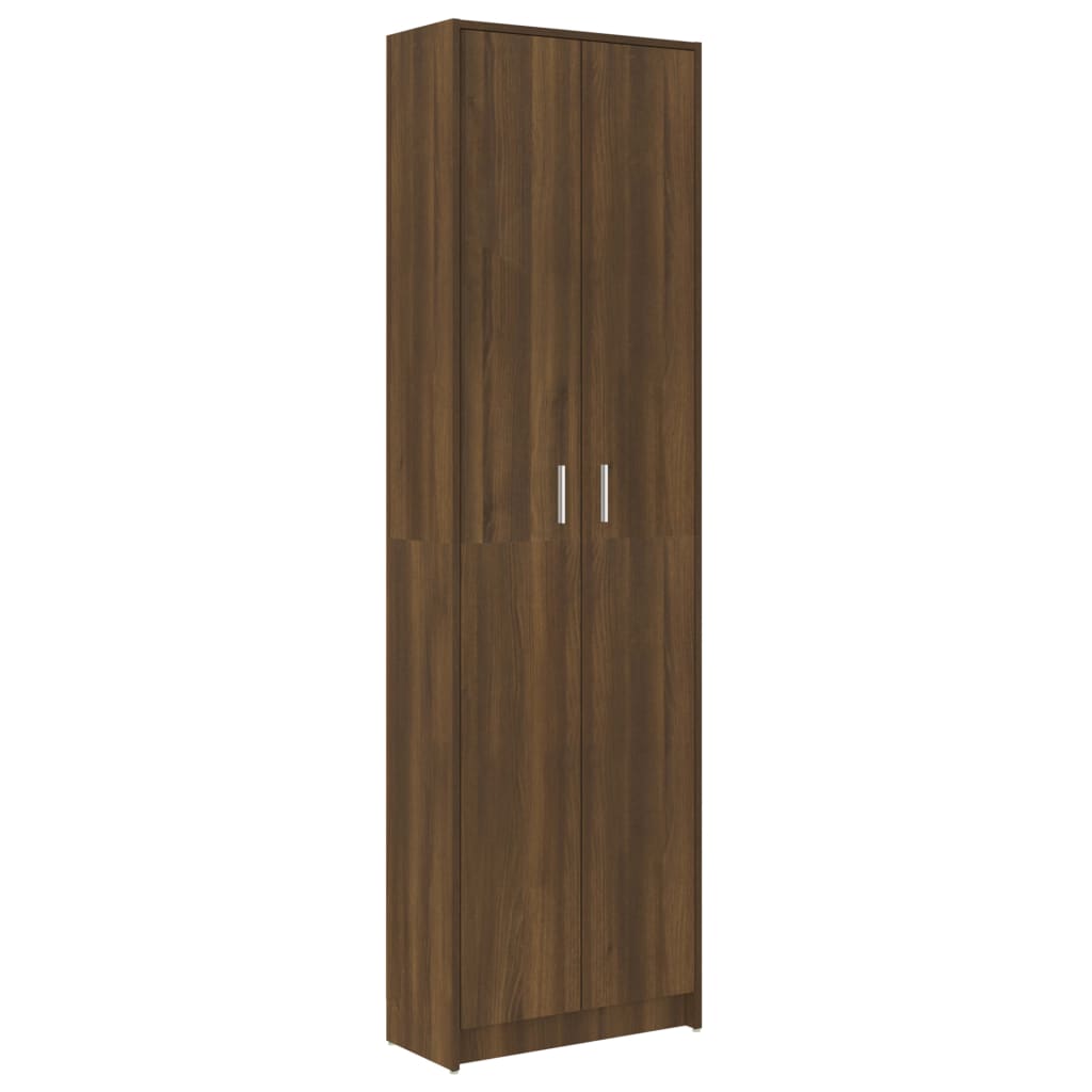 Armadio Corridoio 55X25X189 Cm Legno Multistrato