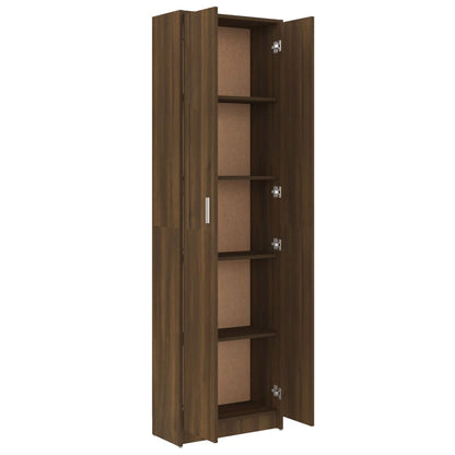 Armadio Corridoio 55X25X189 Cm Legno Multistrato