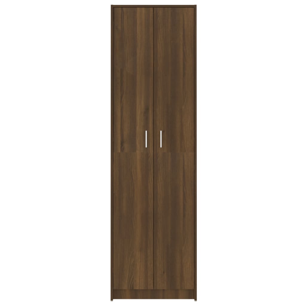 Armadio Corridoio 55X25X189 Cm Legno Multistrato