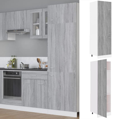 Mobile Con Cassetto “Lyon” 40X46X81,5 Grigio Sonoma