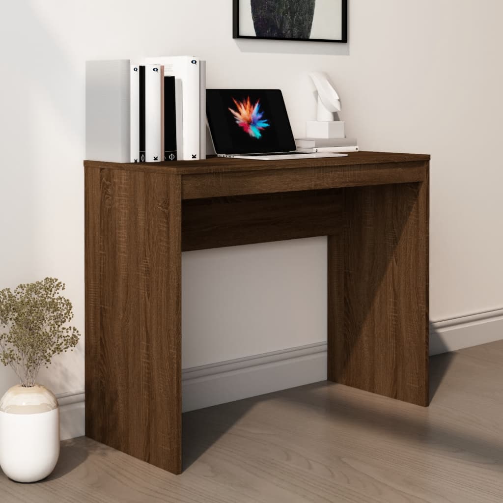 Scrivania 90X40X72 Cm In Legno Multistrato