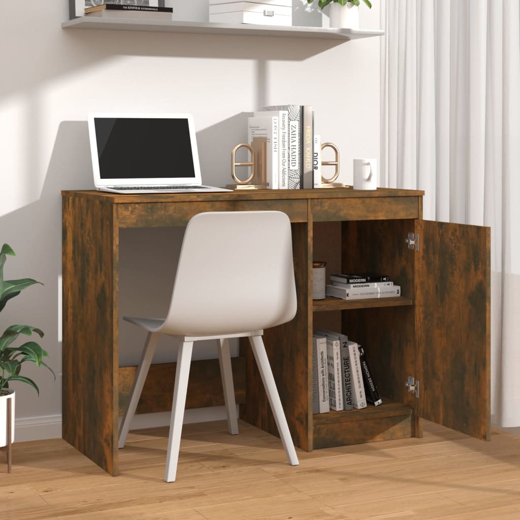 Scrivania 100X50X76 Cm In Legno Multistrato