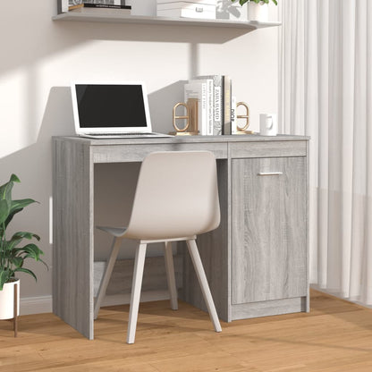 Scrivania 100X50X76 Cm In Legno Multistrato