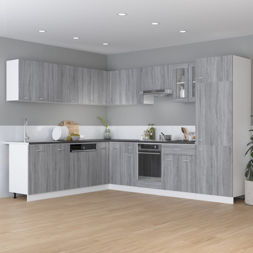 Mobile Con Cassetto “Lyon” 40X46X81,5 Grigio Sonoma