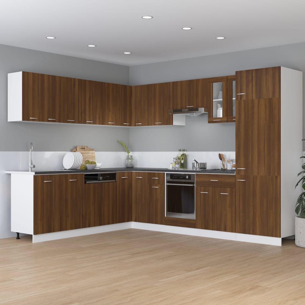 Mobile Da Forno Lyon 60X46X81,5 Cm Rovere Marrone