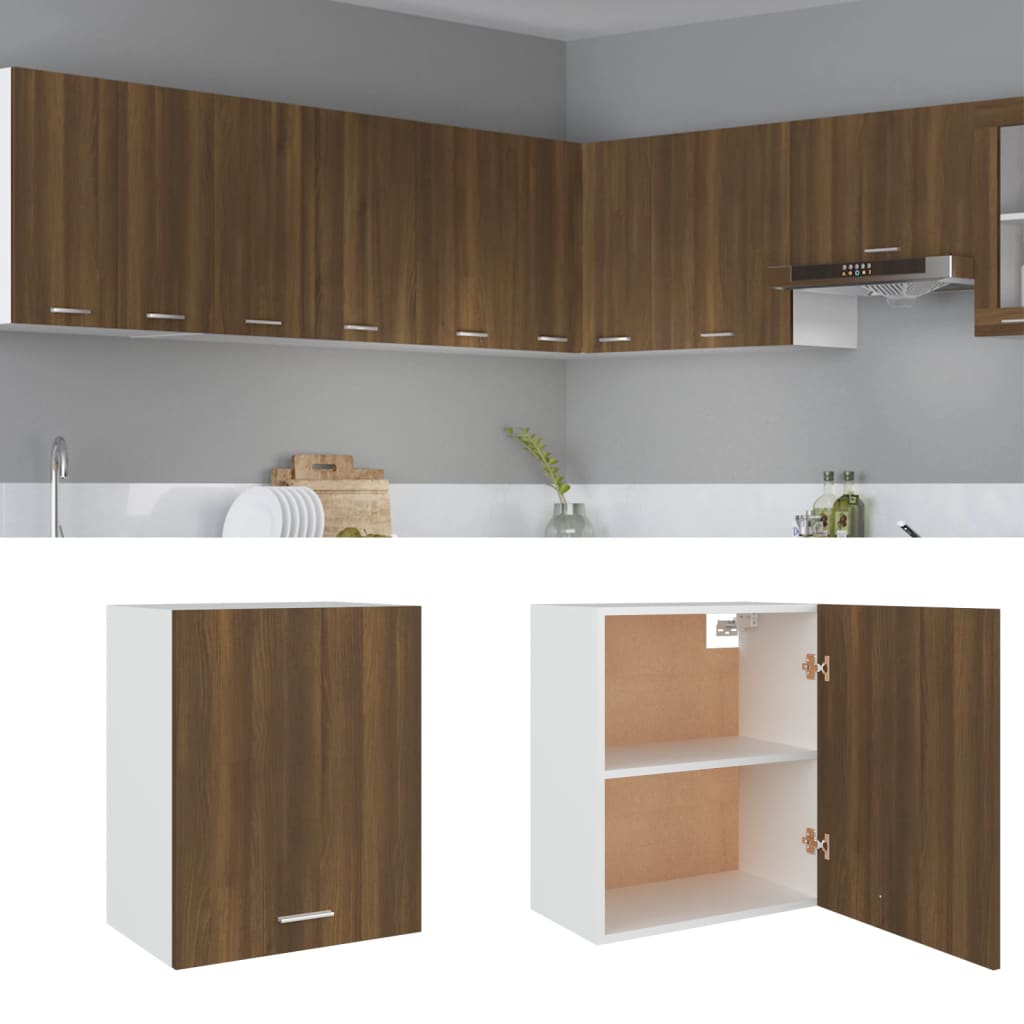 Mobile Da Forno Lyon 60X46X81,5 Cm Rovere Marrone