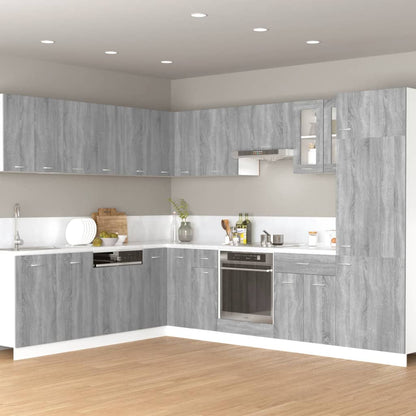 Mobile Con Cassetto “Lyon” 40X46X81,5 Grigio Sonoma