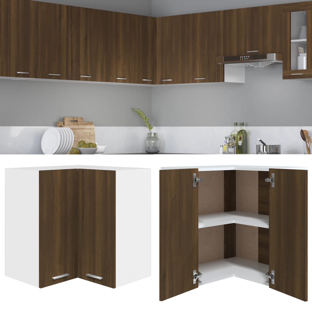 Mobile Da Forno Lyon 60X46X81,5 Cm Rovere Marrone