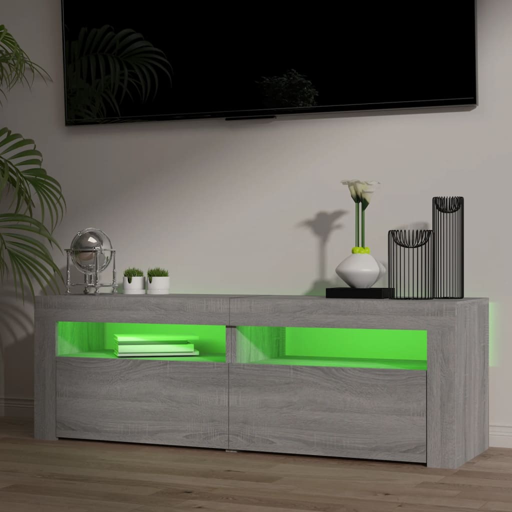 Mobile Porta Tv Con Luci Led 120X35X40 Cmcm