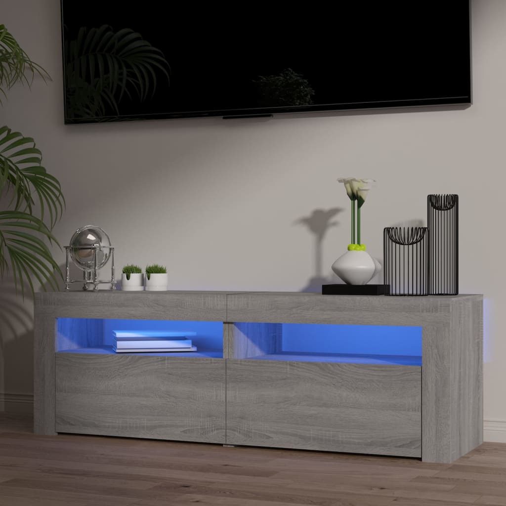 Mobile Porta Tv Con Luci Led 120X35X40 Cmcm