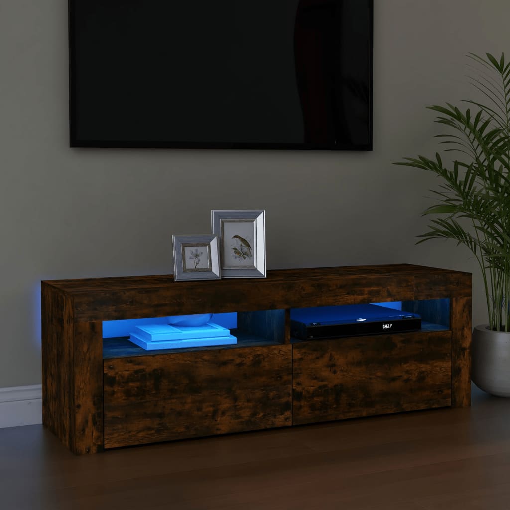 Mobile Porta Tv Con Led 120X35X40 Cm Multistrato