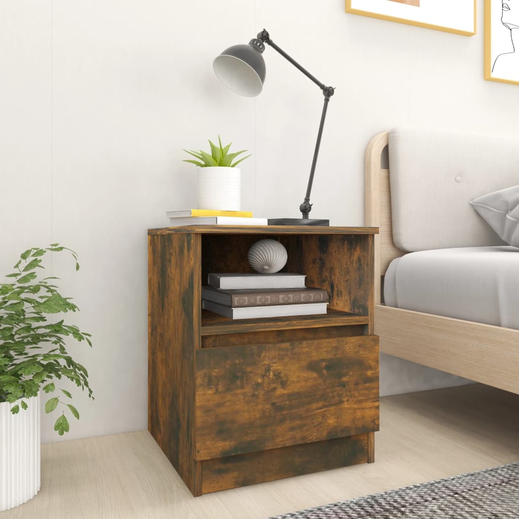 Comodino 40X40X50 Cm In Legno Multistrato