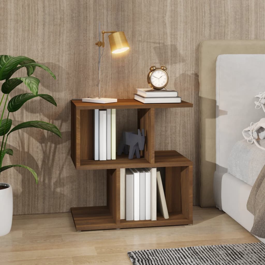Comodini 2Pz 50X30X51,5 Cm Legno Multistrato