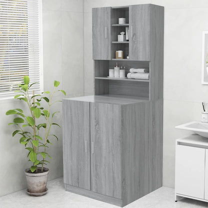 Mobile Per Lavatrice 70,5X25,5X90 Cm