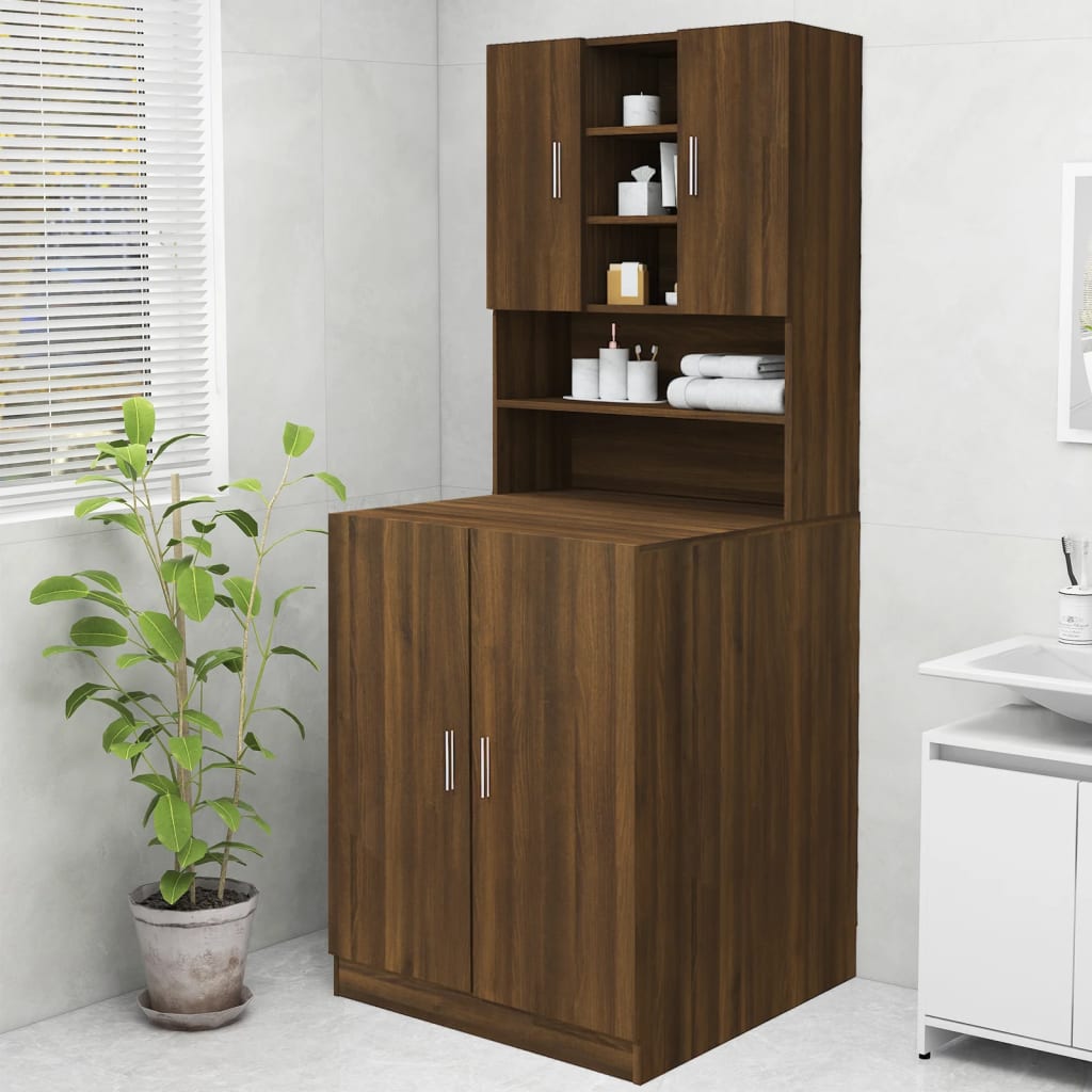 Mobile Per Lavatrice 70,5X25,5X90 Cm