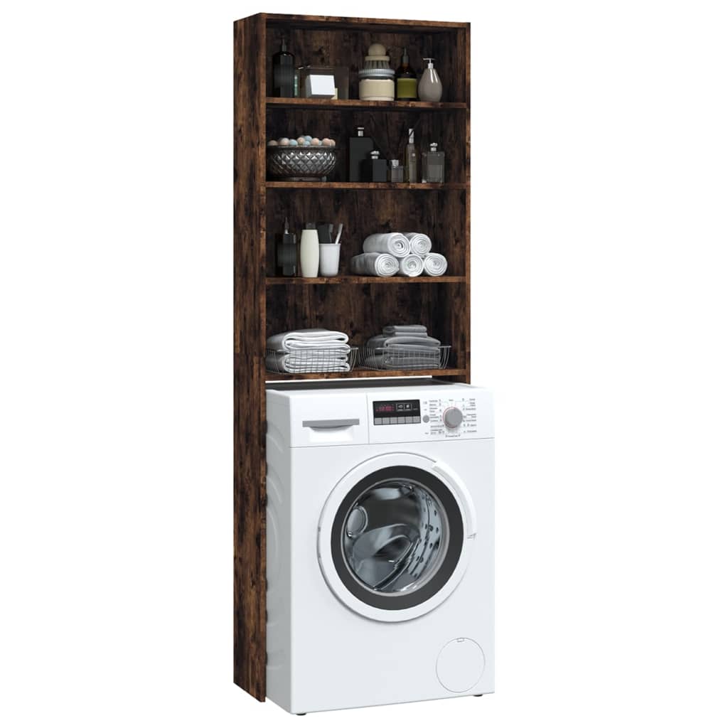 Mobile Per Lavatrice 64X24X190 Cm