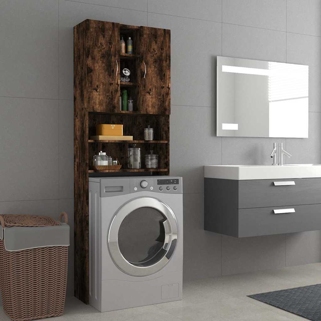 Mobile Per Lavatrice 64X25,5X190 Cm