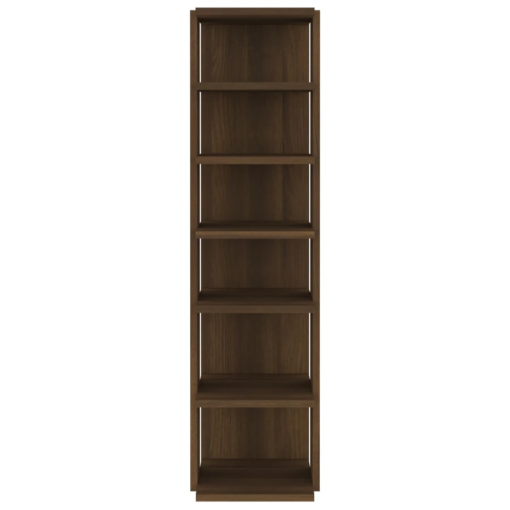 Scarpiere 2 Pz Marrone Rovere 27,5X27X102 Cm In Multistrato