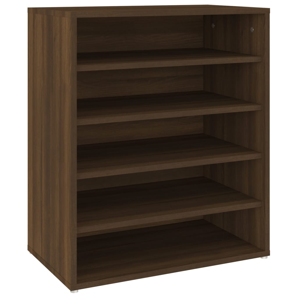 Scarpiera In Legno Multistrato Rovere Marrone