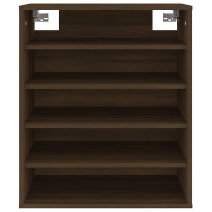Scarpiera In Legno Multistrato Rovere Marrone
